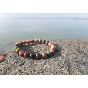 Itt és most karkötő, Óceánjáspis kristályokból