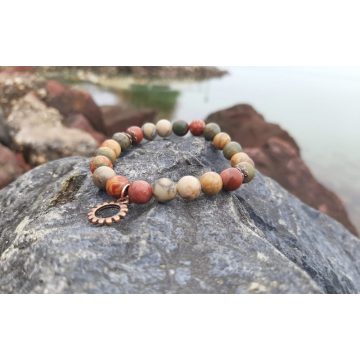 Örömkarkötő, Mokait Jáspis Kristályokból